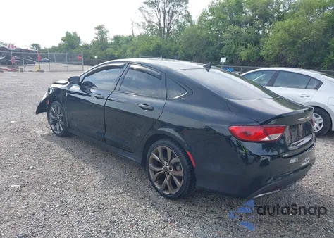 2015 Chrysler 200 S z USA, uszkodzony, nr VIN 1C3CCCDG2FN615730